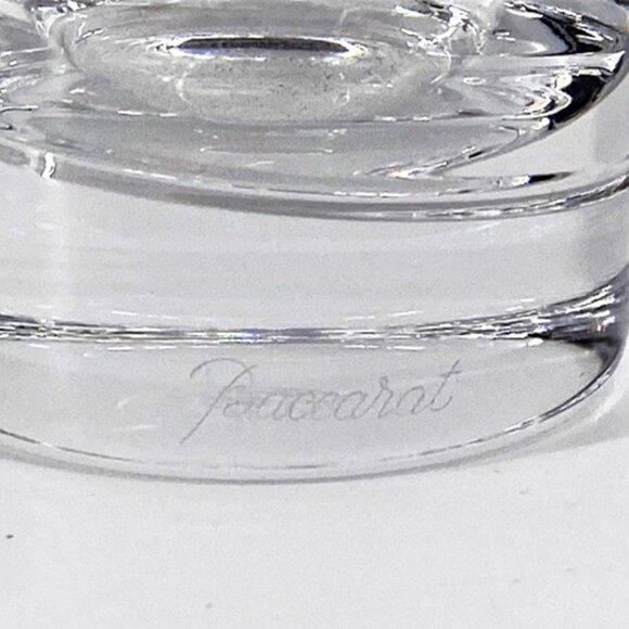 Baccarat Crystal Mid-Century Modern Design Vase | Original Box | Vintage - Picture 4 of 5